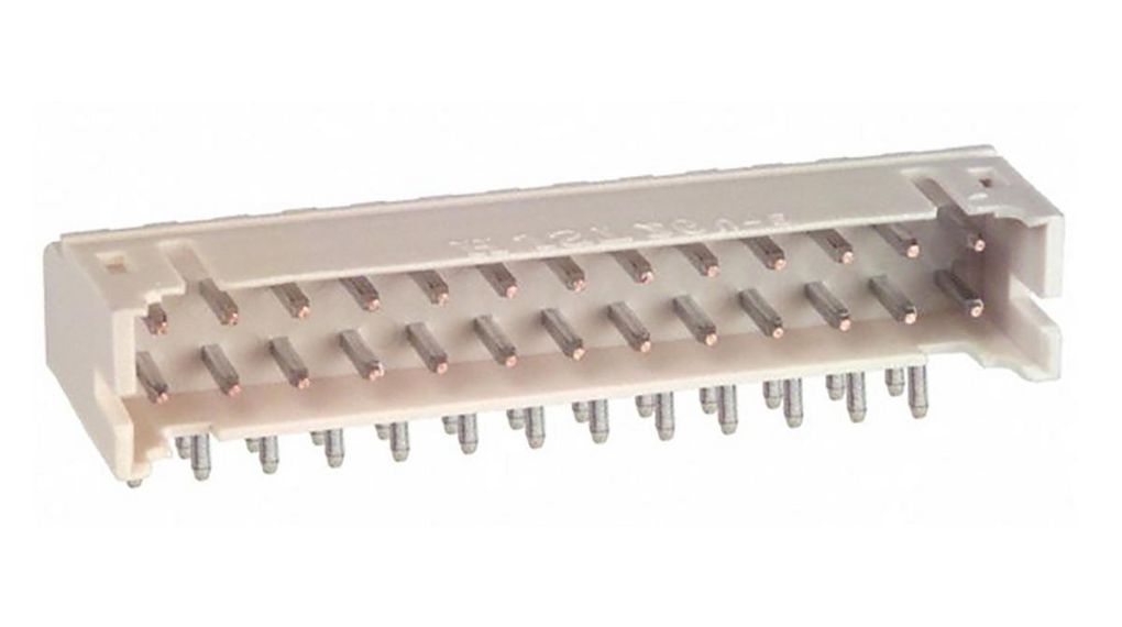 PHD Series Right Angle Through Hole PCB Header, 26 Contact(s), 2 mm Pitch, 2 Row(s), Shrouded, Pack of 2 pieces