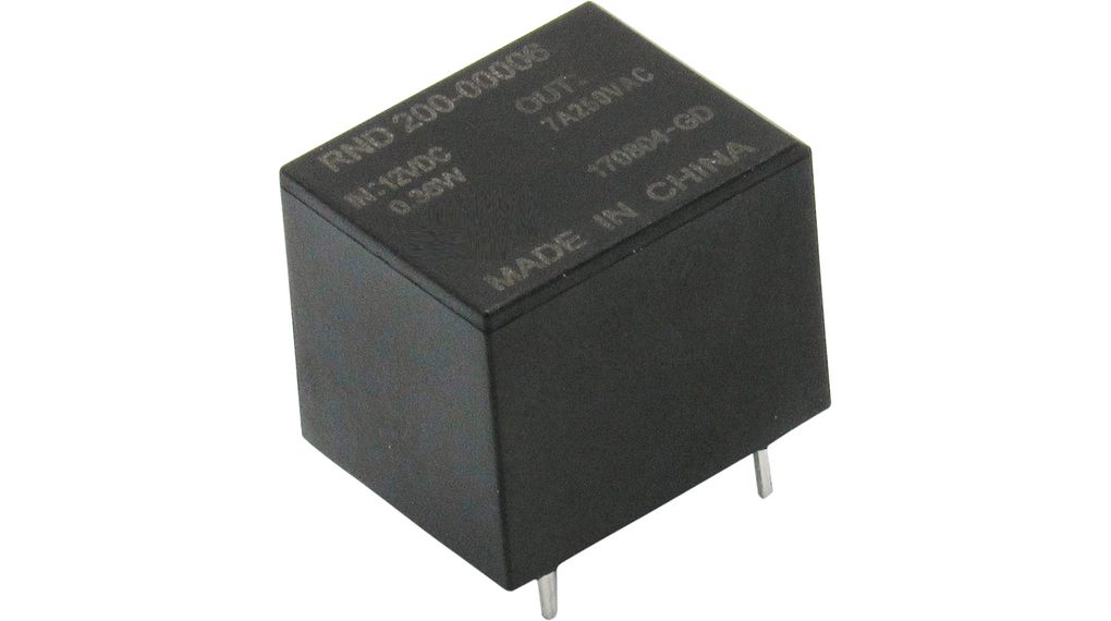PCB Power Relay 1CO 7A DC 12V 400Ohm