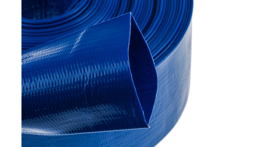 Tubing, 52mm, 55.3mm, Polyvinyl Chloride (PVC), 4.5bar, 20m, Blue