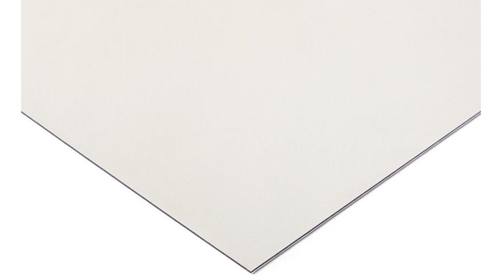 Plaque en polycarbonate, 3mm, 1200kg/m³, 1.25m