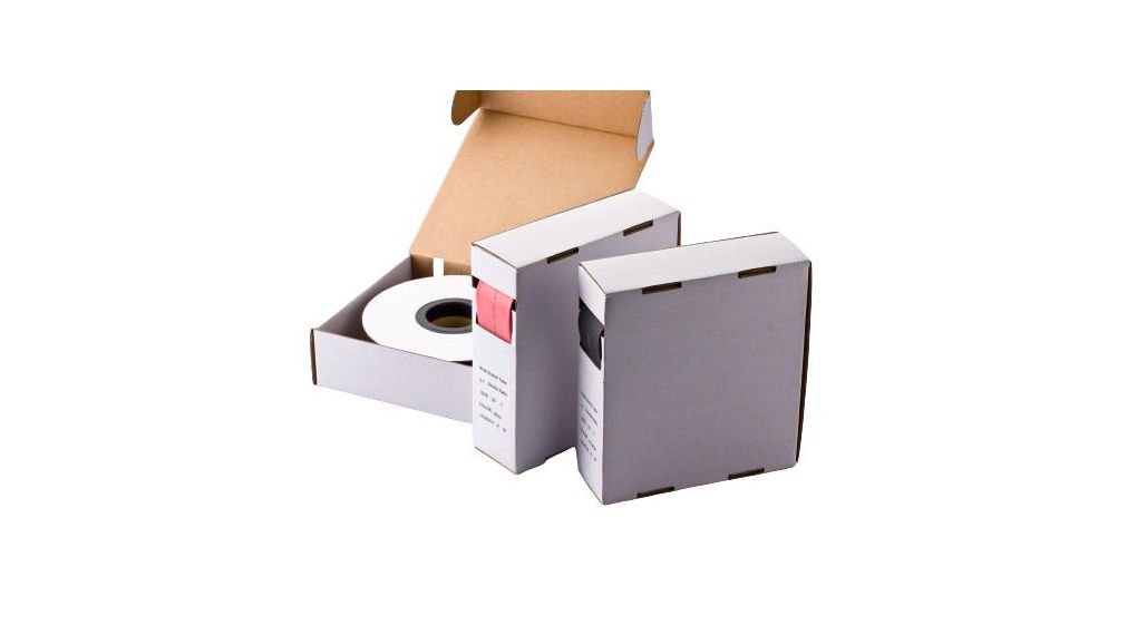 Heat-Shrink Tubing 3:1, 6 ... 19.1mm, Black, Polyolefin, 2m