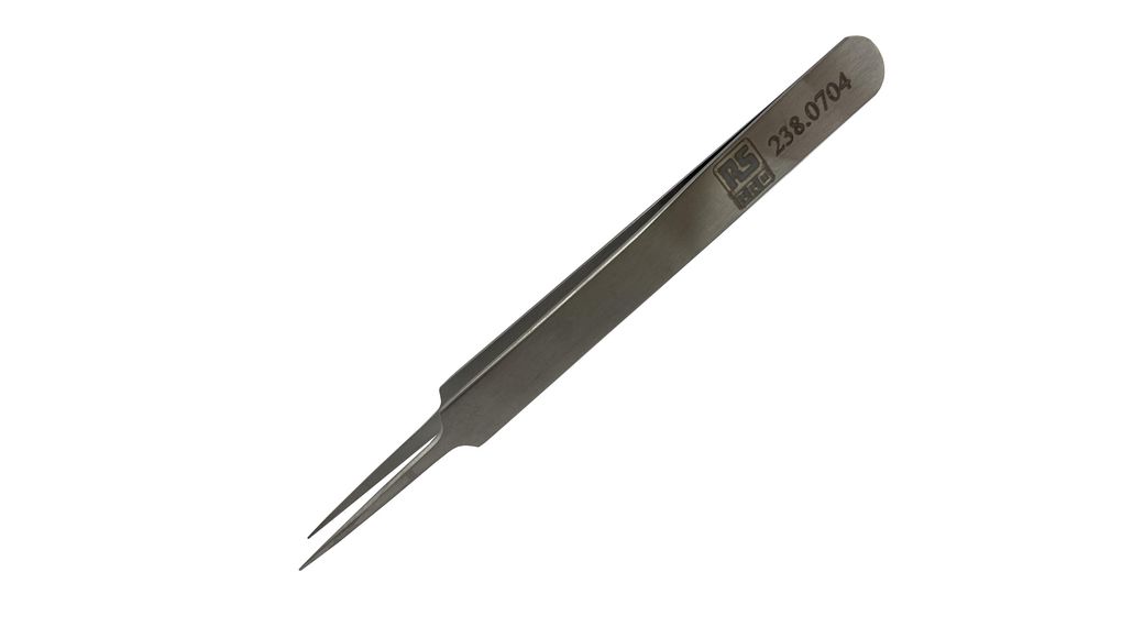 Tweezers Universal Carbon Steel Very Fine / Very Sharp 110mm