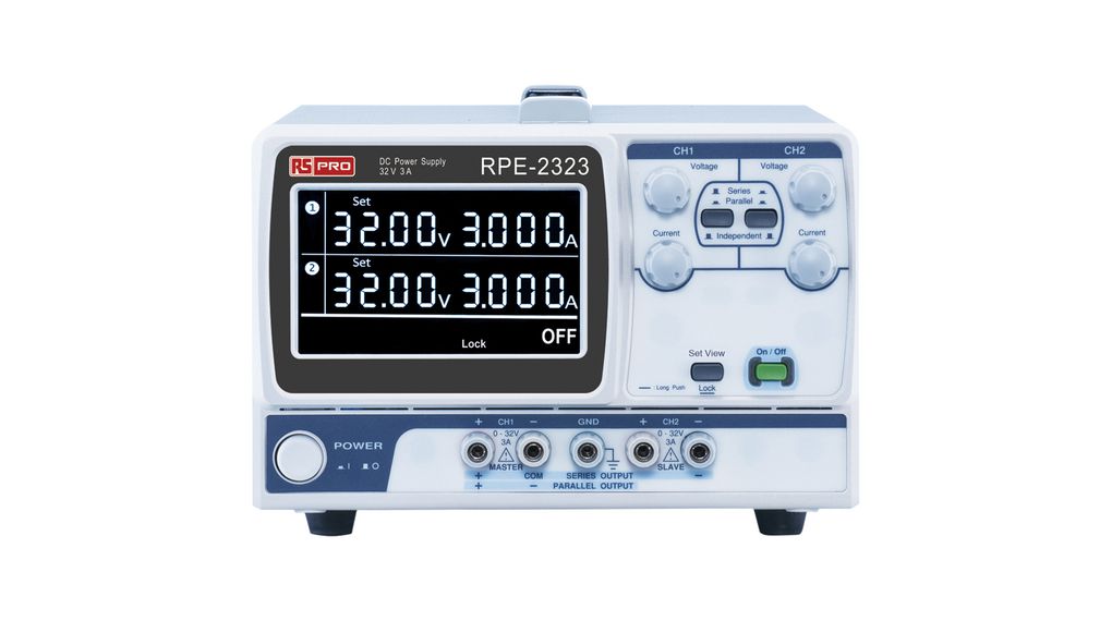 Lineares DC-Netzgerät Einstellbar 32V 3A 192W