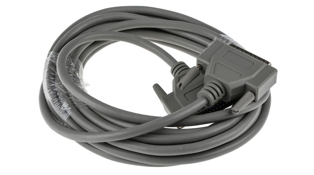 Serial Cable D-SUB 25-Pin Male - D-SUB 25-Pin Male 6m Grey
