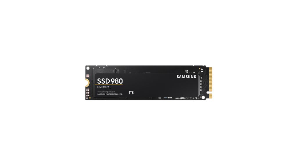 SSD, 980, M.2 2280, 1TB, NVMe / PCIe 3.0 x4
