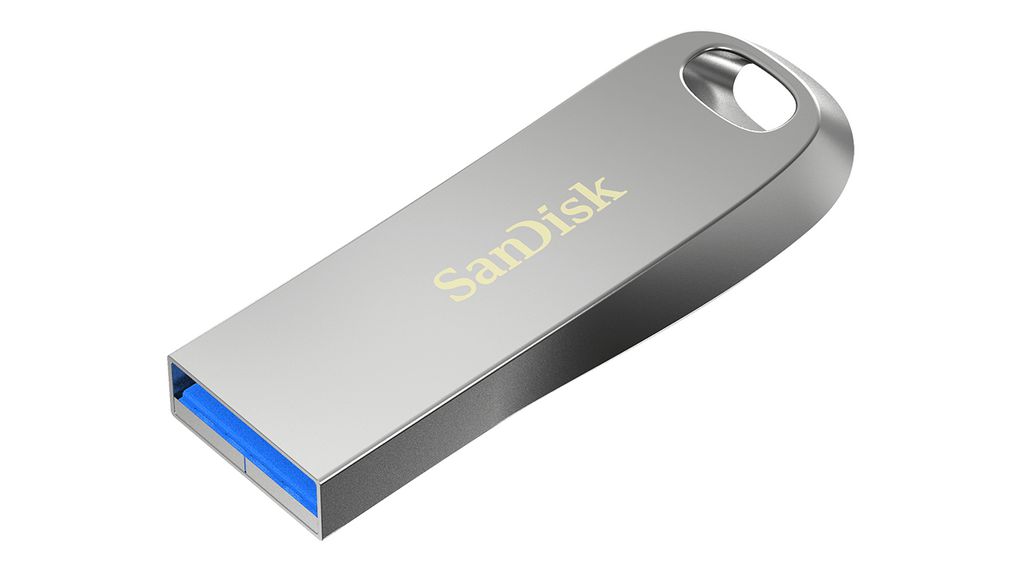 USB Stick, Ultra Luxe, 128GB, USB 3.1, Silver