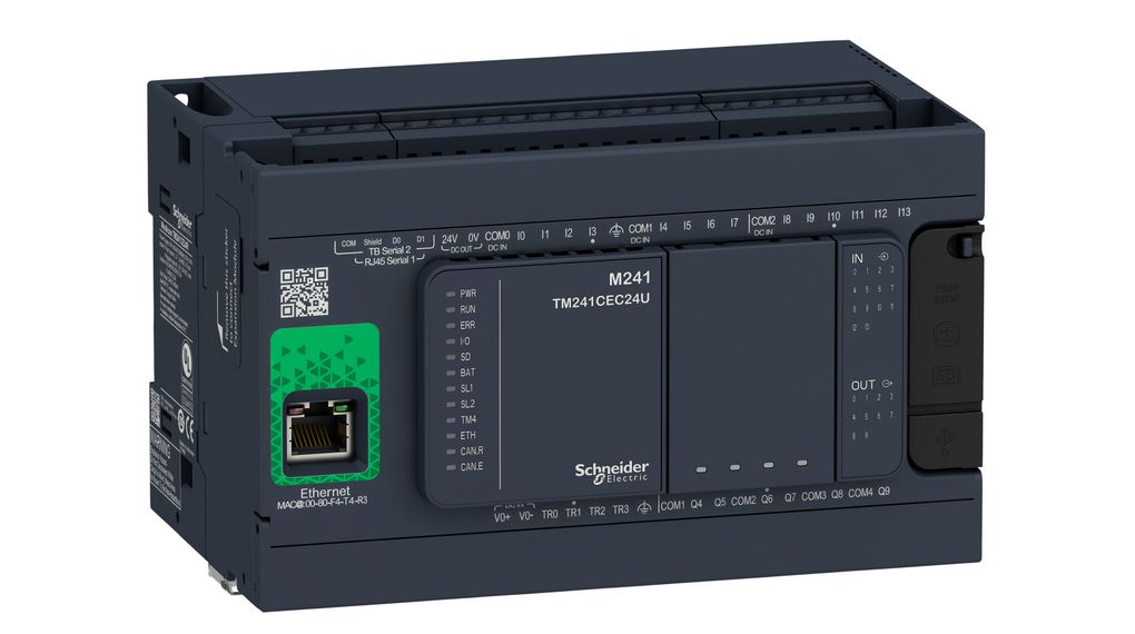 Veldbusmodule 240V 14DI 10DO Relais / LF-transistor