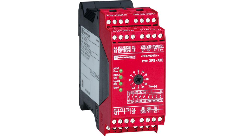 Safety Switching Device 10mA 3NO 2NO DIN Rail Mount