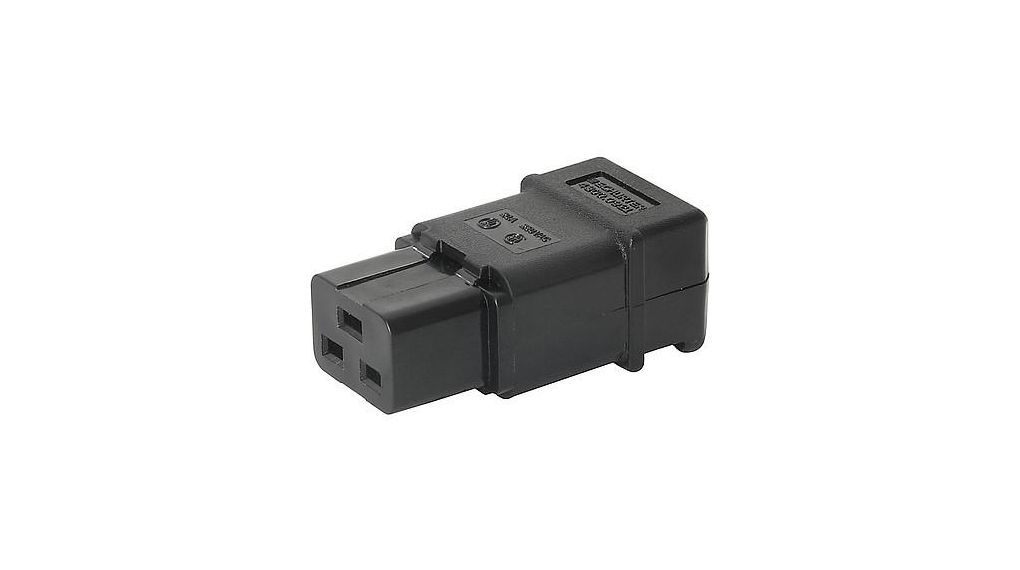 Power Entry Connector, Outlet, C19, 20A
