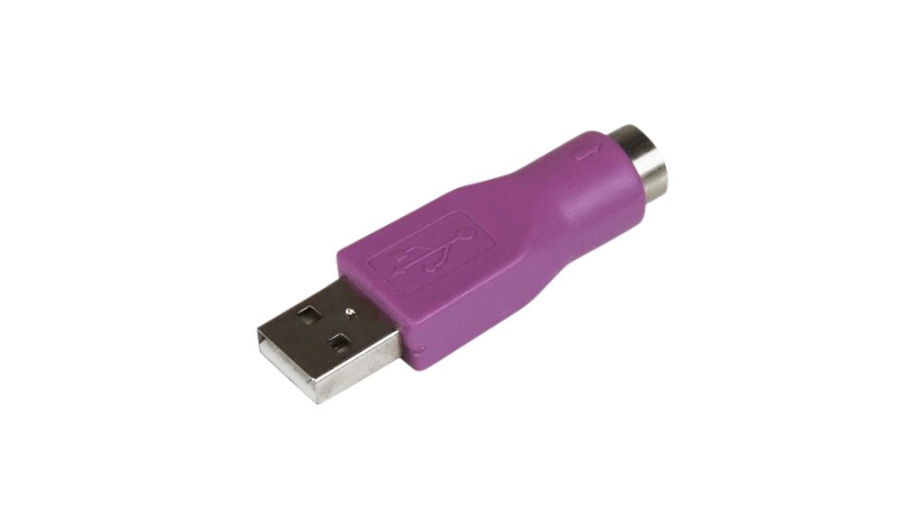 Adapter, USB-A 2.0-Stecker - PS/2-Buchse