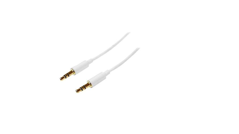 Audio Cable, Stereo, 3.5 mm Jack Plug - 3.5 mm Jack Plug, 2m