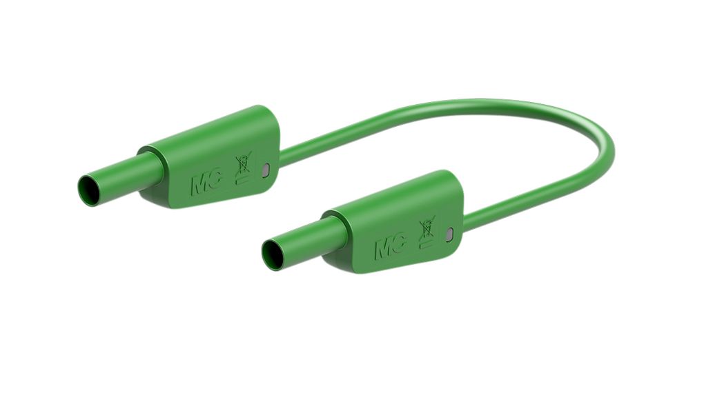 Stäubli SLK-4N-F10 Messleitung 75 Cm – Grau, 1 Stück, Original, Robust, Mit -Kontakt Für Prüfungen