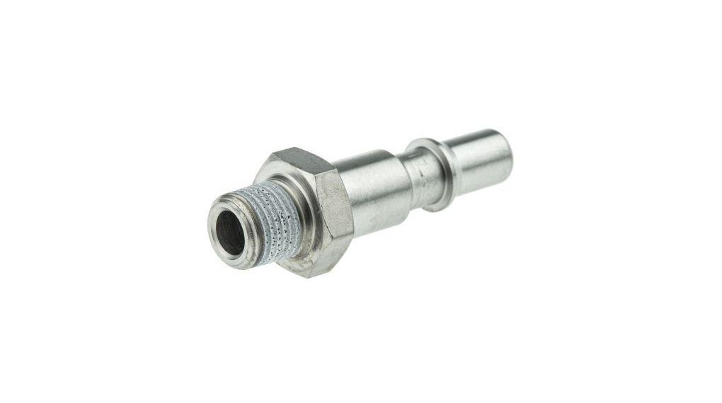 Male Safety Quick Connect Coupling, G 1/8 Male Threaded