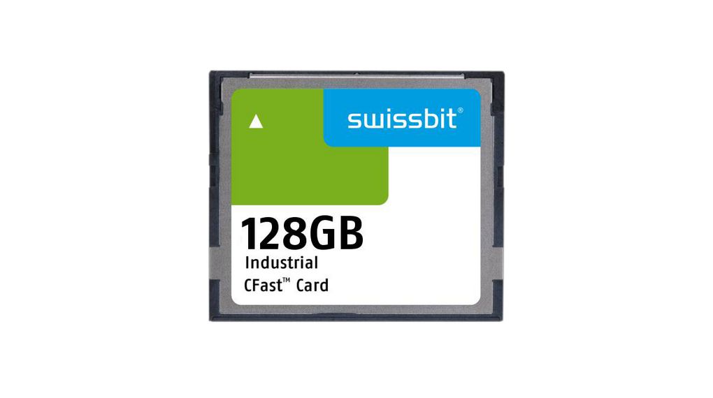 Speicherkarte, CFast, 128GB, 500MB/s, 195MB/s, Grau