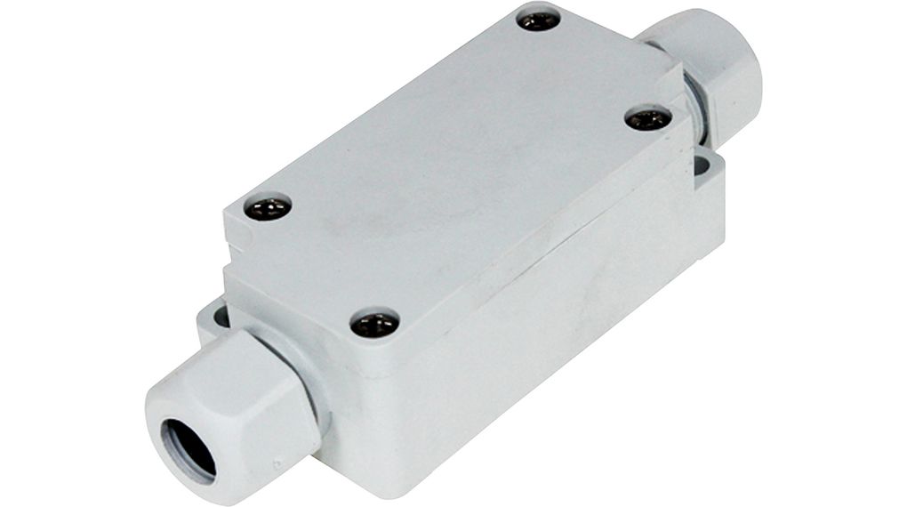 Junction Box, 1.25mm², 24x65x33mm, Cable Entries 3, PBT