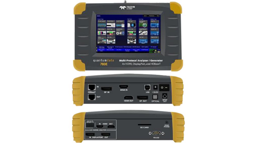 Quantum Data 780E Handheld Multimedia Tester VGA/Optical