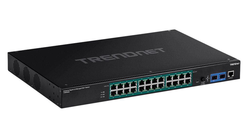 PoE Switch, Layer 2 Managed, 1Gbps, 685W, RJ45 Ports 24, PoE Ports 24