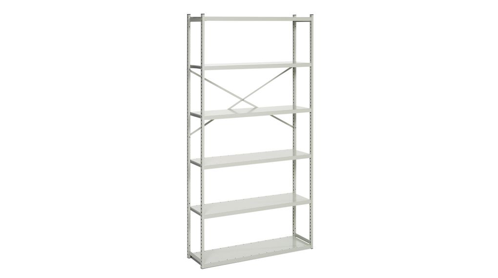 Storage Rack System Shelving Unit, 6 Shelves, ESD, 150kg