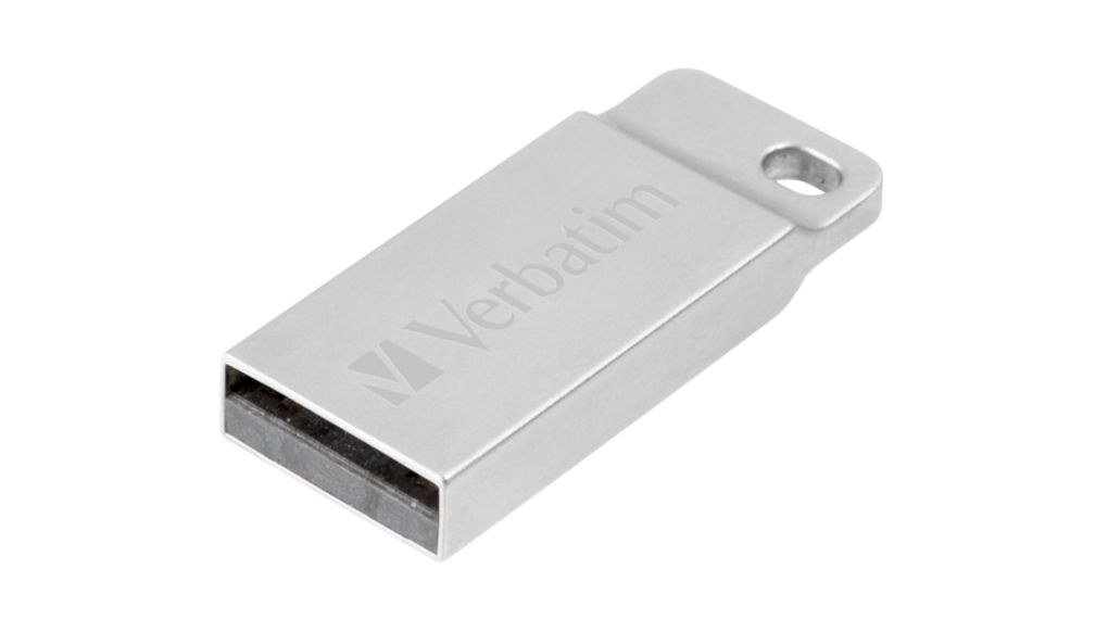 USB Stick, 32GB, USB 2.0, Silver