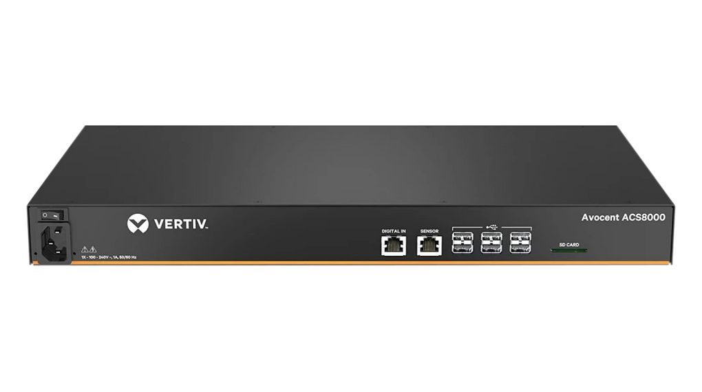 Acs8016mdac 404 Vertiv Serial Console Server With Dual Ac Power