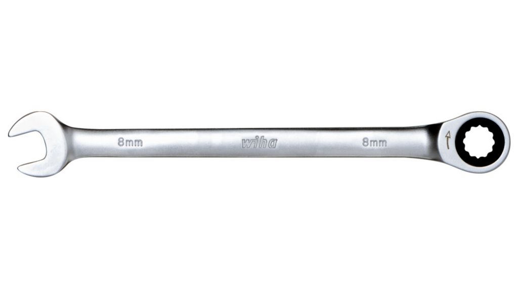 Spanner, Combinazione cricchetto, 8 mm, 136mm