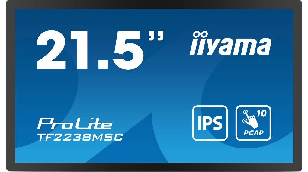 iiyama ProLite 22in LCD Monitor, 1920 x 1080