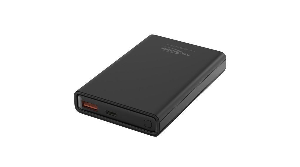 Ansmann 10Ah V PB222PD Power Bank Portable Charger, 10Ah, USB