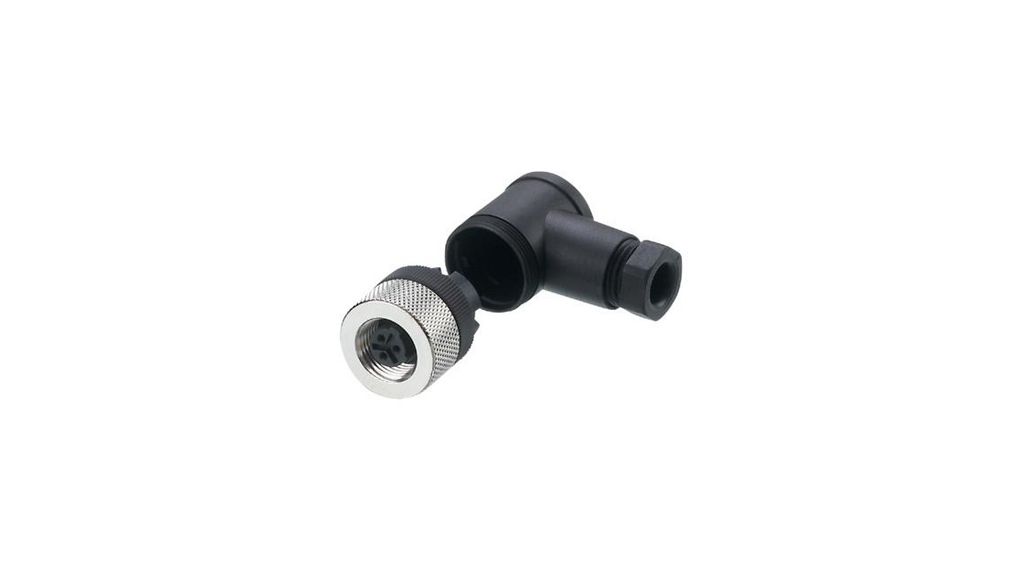 ifm electronic Angled Circular Connector Adapter1M12 Poler Poler