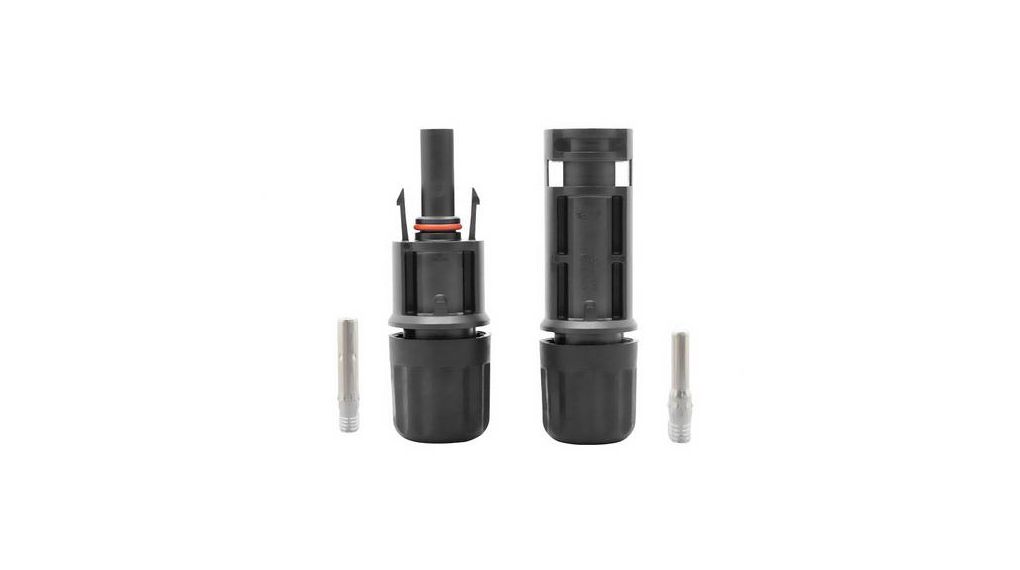HT-SCC Series, Male/Female Solar Connector, 1.5 kV, Male-Female, 1.5kV, Pack of 50 Pairs