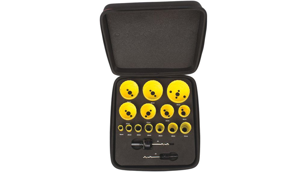 Starrett Bi-Metal Cobalt 16 → 76mm Hole Saw 76mm