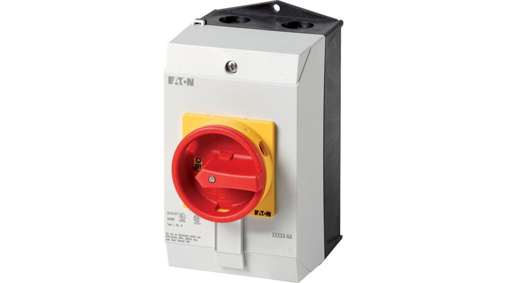 Eaton 8 Pole Surface Mount Isolator Switch - 32A Maximum Current, IP65