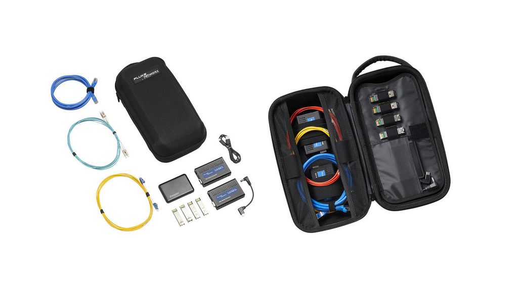 Fluke Fiber Media Converters for LinkIQ DUO Testers Fibre Kit LC Fibre Connector, RJ45