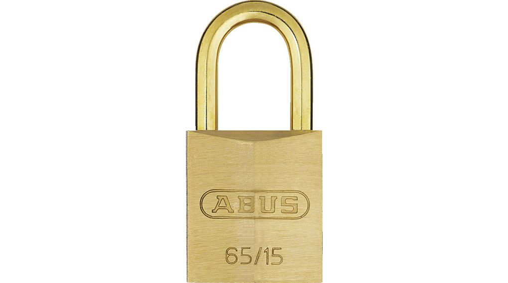 ABUS Key Lock Stainless Steel Padlock, No, 3 mm Shackle, 16 mm Body, Roestvast staal