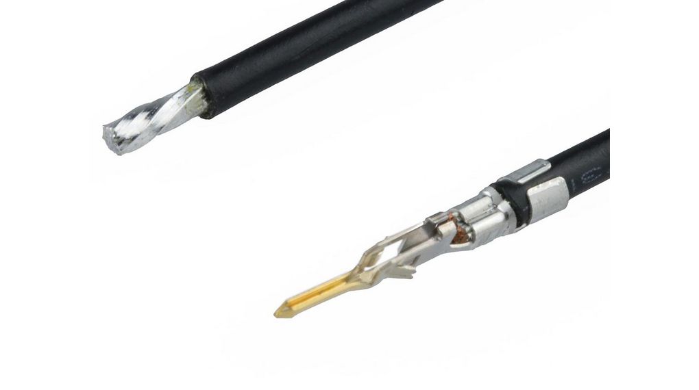 Micro-Fit Pre-Crimped LeadPigtail, 300 mm, Black