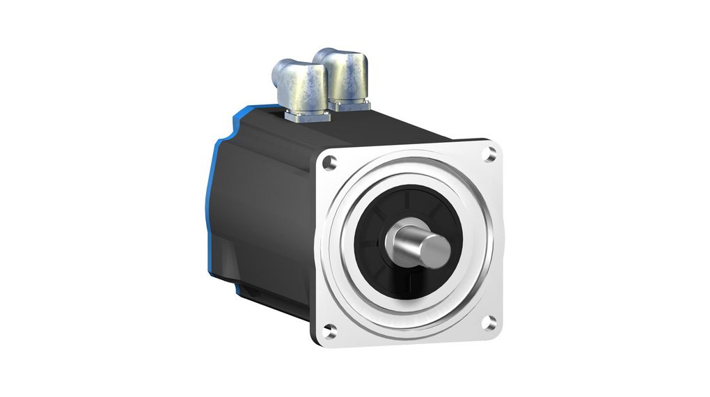 480 V 4.33 W Servo Motor, 3000 rpm, 103.6 Nm Max Output Torque, 24 mm Shaft Diameter