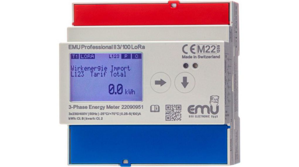 3 Phase LCD Energy Meter, Type Power, Yes