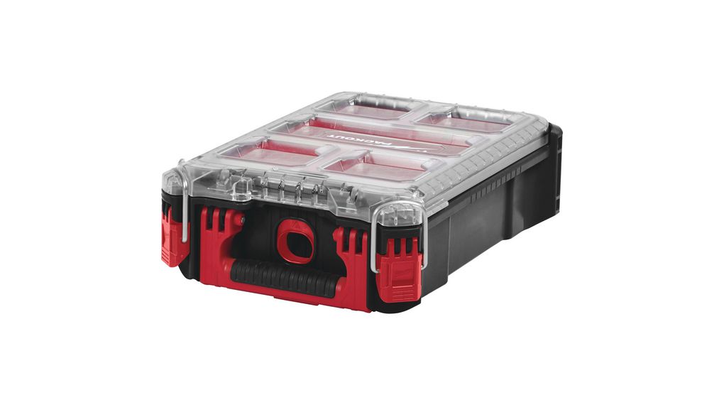 Milwaukee PackOut Modular Storage 5 drawers Tool Box, 250 x 380 x 120mm
