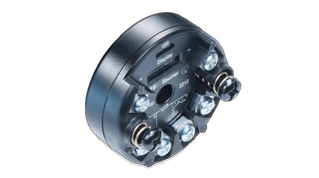 Baumer 2212 Temperature Transmitter PT100 Input40 V, 85 °C, -40 °C