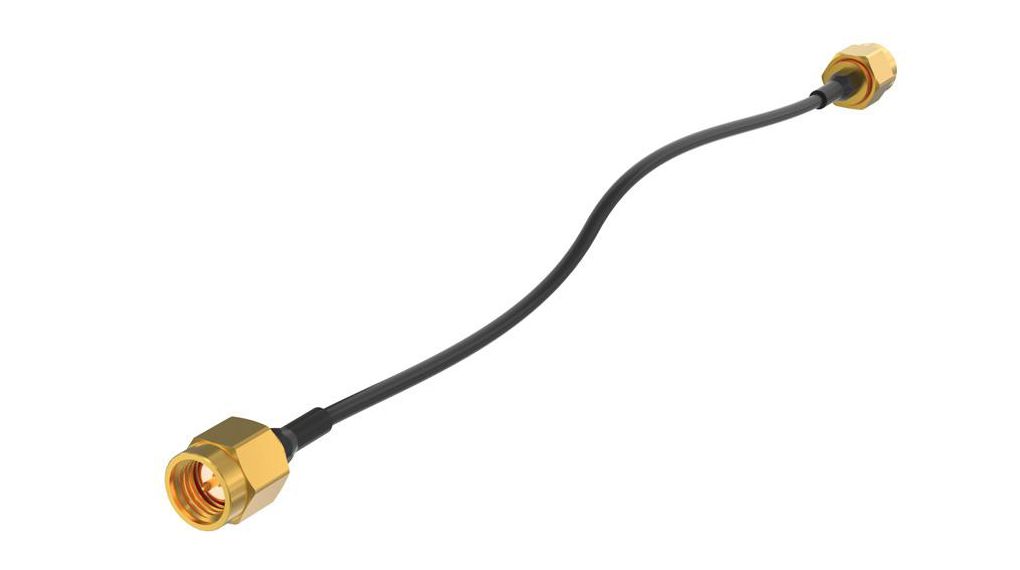 RF-kabelmodul, SMA Hann Rett - SMA Hann Rett, 1m