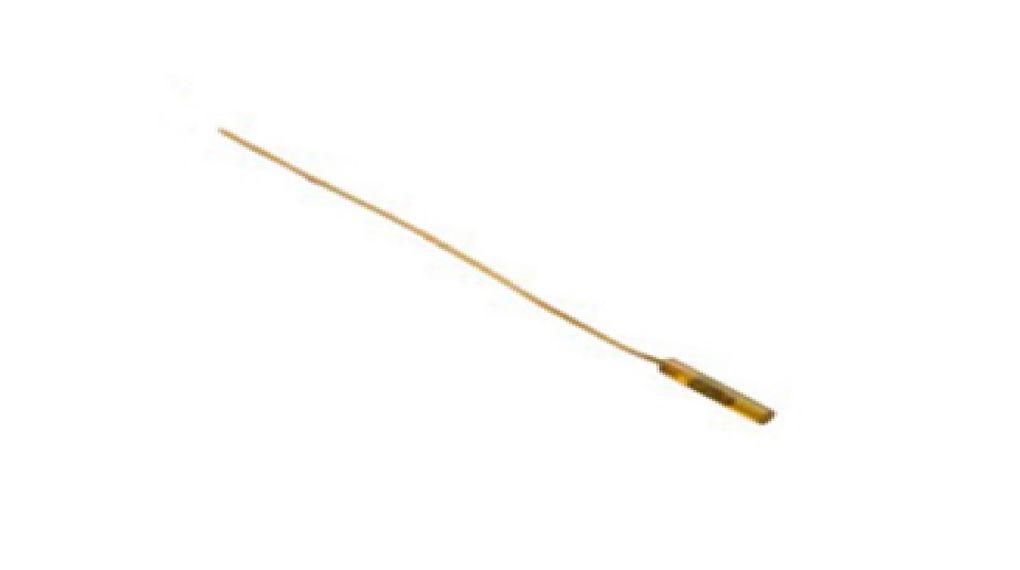 Nickel NTC Thermistor, -40 °C Min, 125 °C Max, 0.5 mm Probe NTC 158.3mm