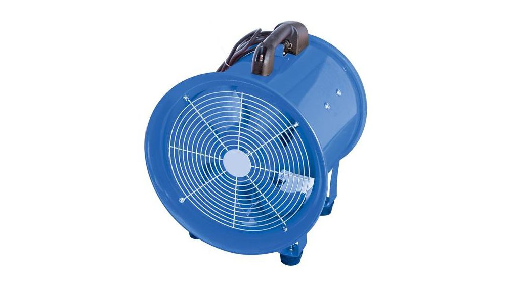 Broughton VF250 Duct Fan 2580m³/h 250mm blade diameter 1 speed 230 V with plug: Type F - German Schuko, Type G -
