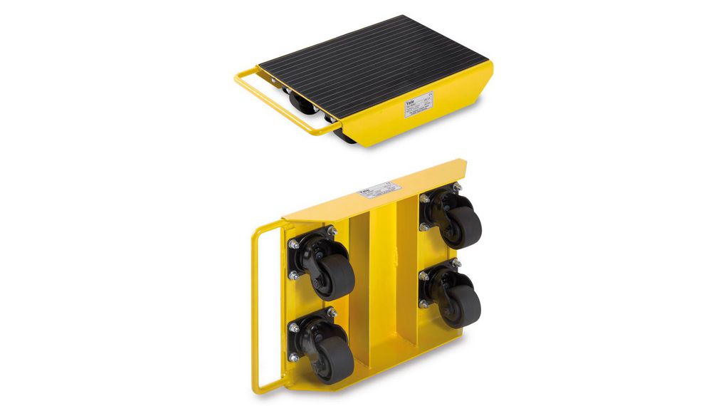 STEERMAN Steel Dolly, 2t Load, 400mm W x 430mm L, 430mm x 400mm, 2t