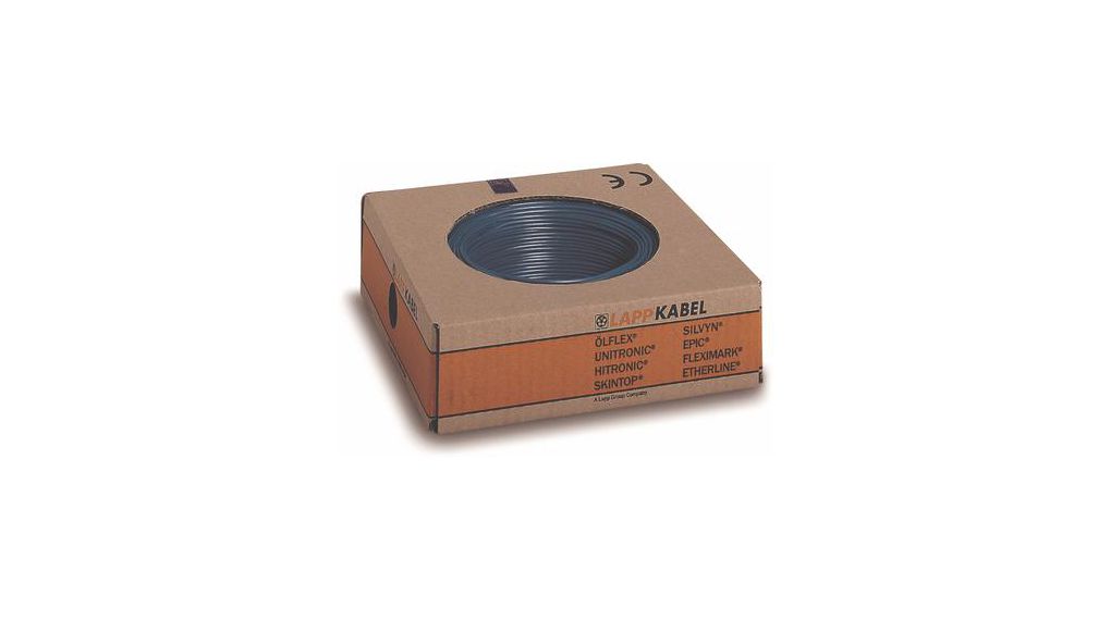 Lapp Single Core 2.5 mm² 1 Core Power Cable, Red Polyvinyl Chloride PVC, 100m