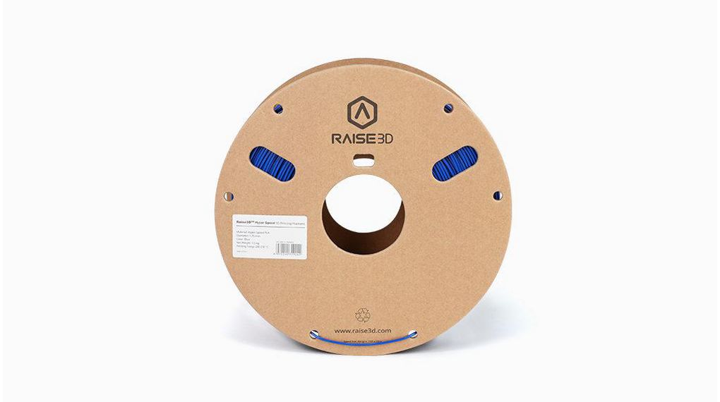 Raise3D 1.75mm Blue PLA High Speed 3D Printer Filament, 1kg, 1kg