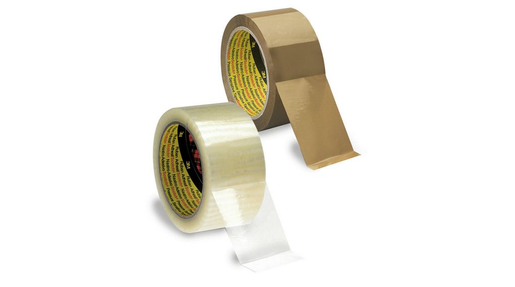 3M 700009547 Clear Packing Tape, 60m x 50mm, Pack of 36 pieces