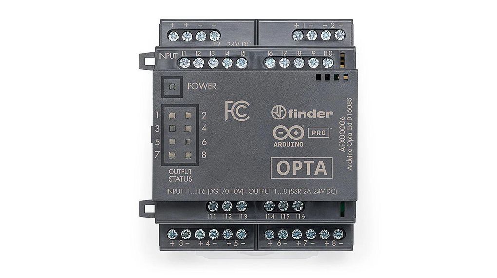 Arduino Pro Opta® Digital Expansion Ext D1608S (with Solid State Relays)