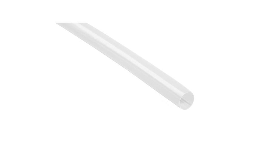 Heat Shrink Tubing, Clear 3.05 mm Sleeve Dia. x 1.22m Length 2:1 Ratio, 336 Series, 2 ... 3.05mm, Klar, Packung à 50 Stück