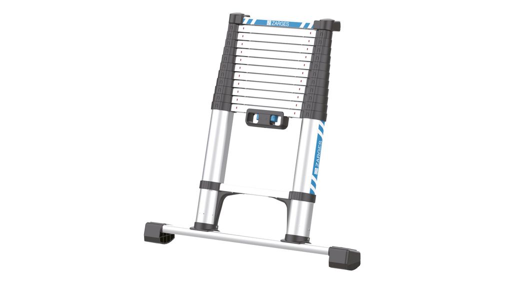 Telescopic Ladder, 150kg, Stufen 13, Aluminium