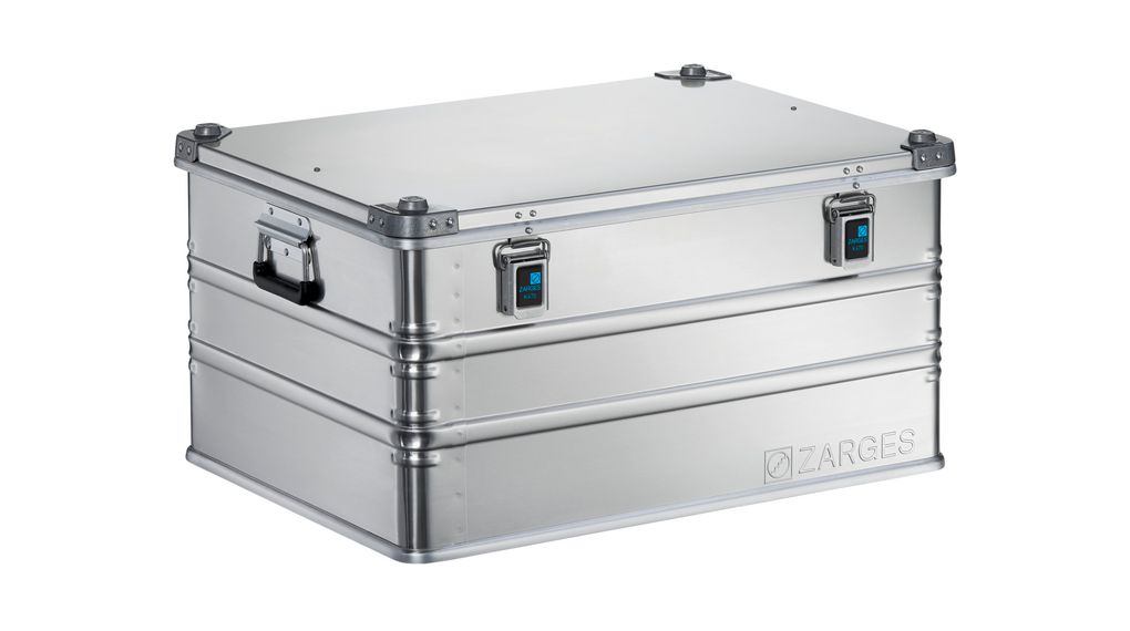 Transportkoffer, 800x600x410mm, 102kg, Aluminium, Silber