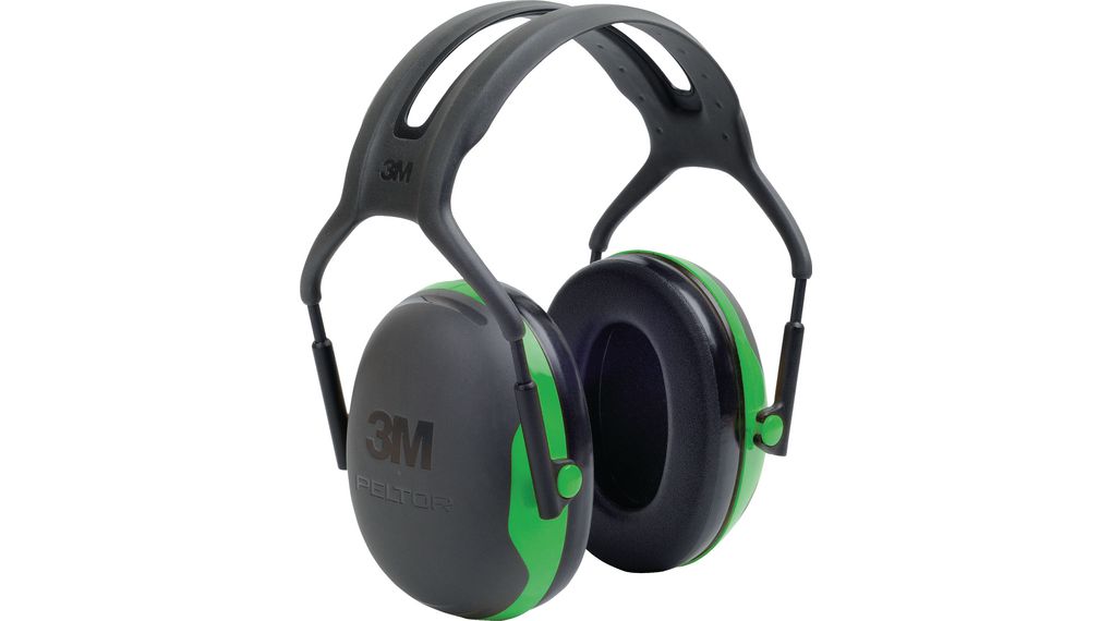 Peltor Optime I Hearing Protection Headband 27dB Black / Green